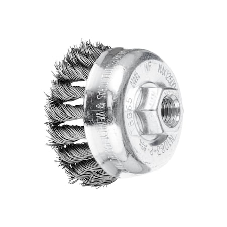 Pferd Knot Cup Brush, .020CS Wire, 2-3/4 82224